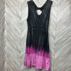 Prana 100% Organic Cotton Dip Dye Athleisure Dress Breathe